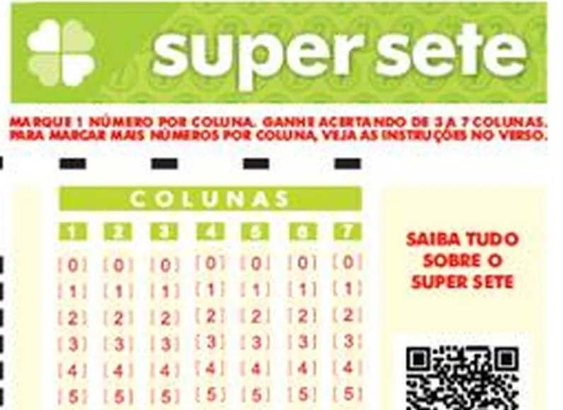 RESULTADO DO SORTEIO SUPER SETE 523 DE HOJE SEXTA (22/03)